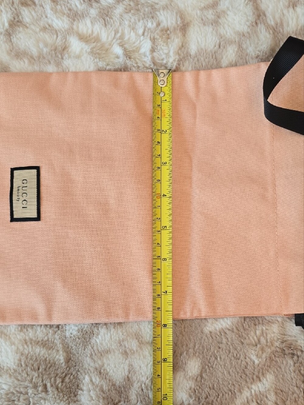 Gucci Peach Drawstring Pouch Duo - Picture 8 of 8